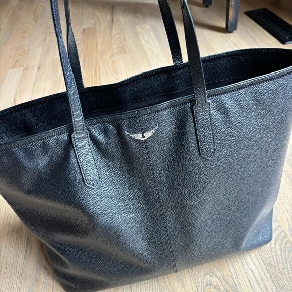 Zadig Voltaire Bags Zadig Voltaire Mick Pebbled Leather Tote